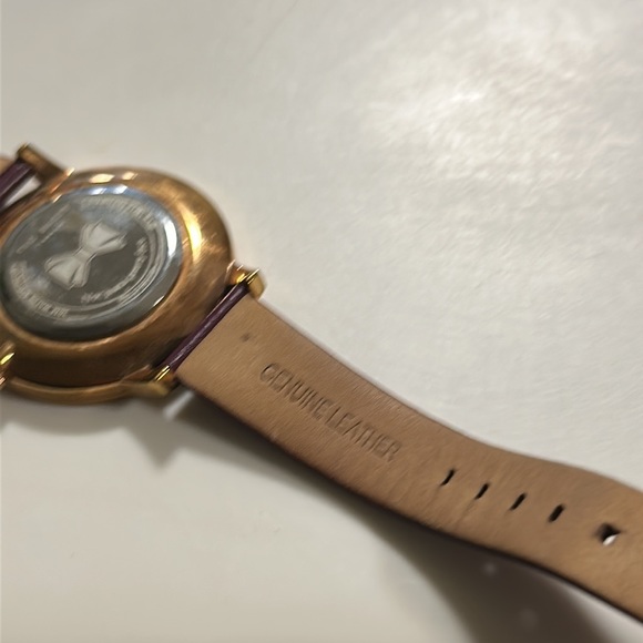 Ted Baker London analog Women's Quartz Watch - Rose Print Dial Leather - Picture 7 of 9